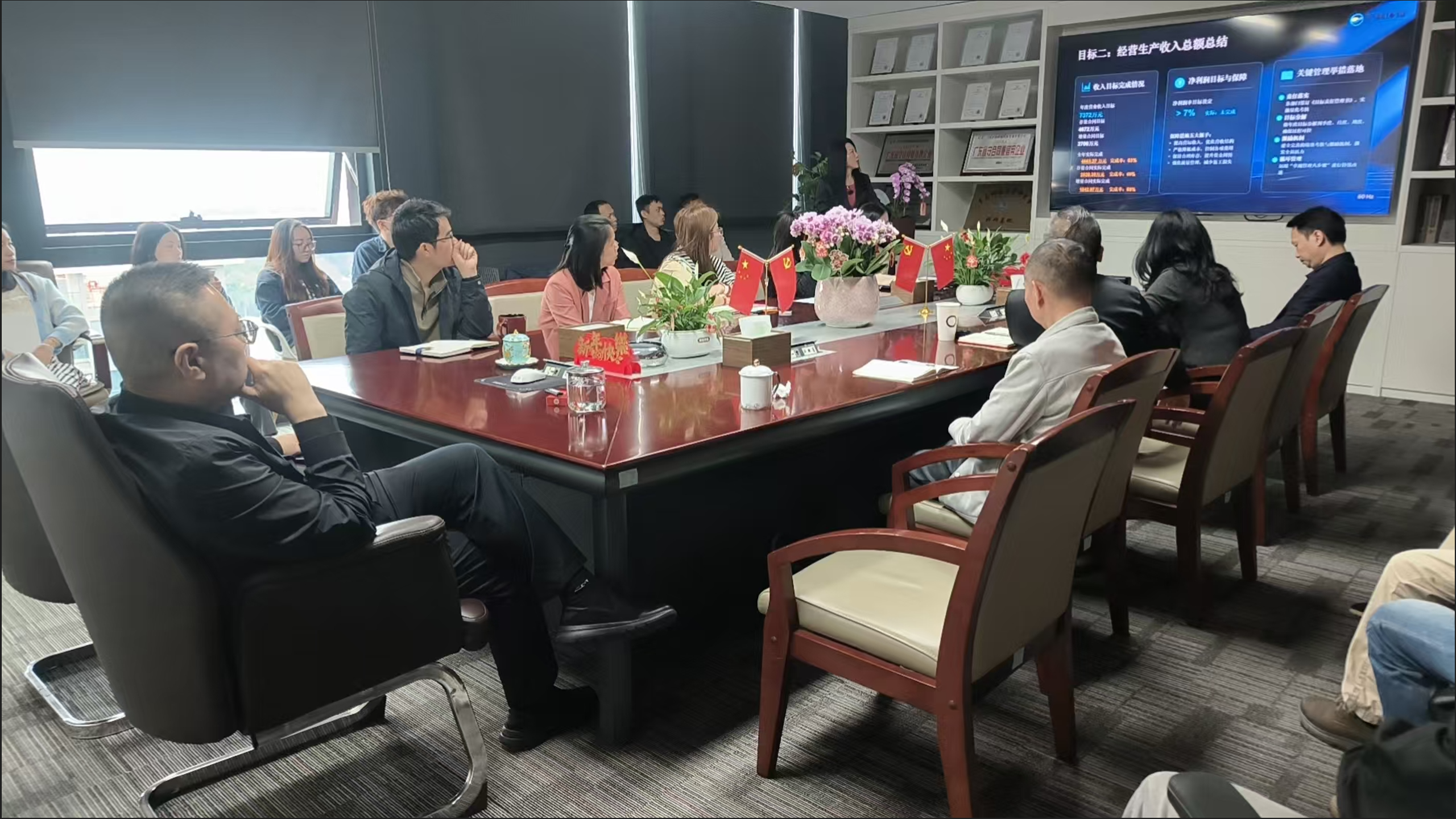 董事长作年度工作报告